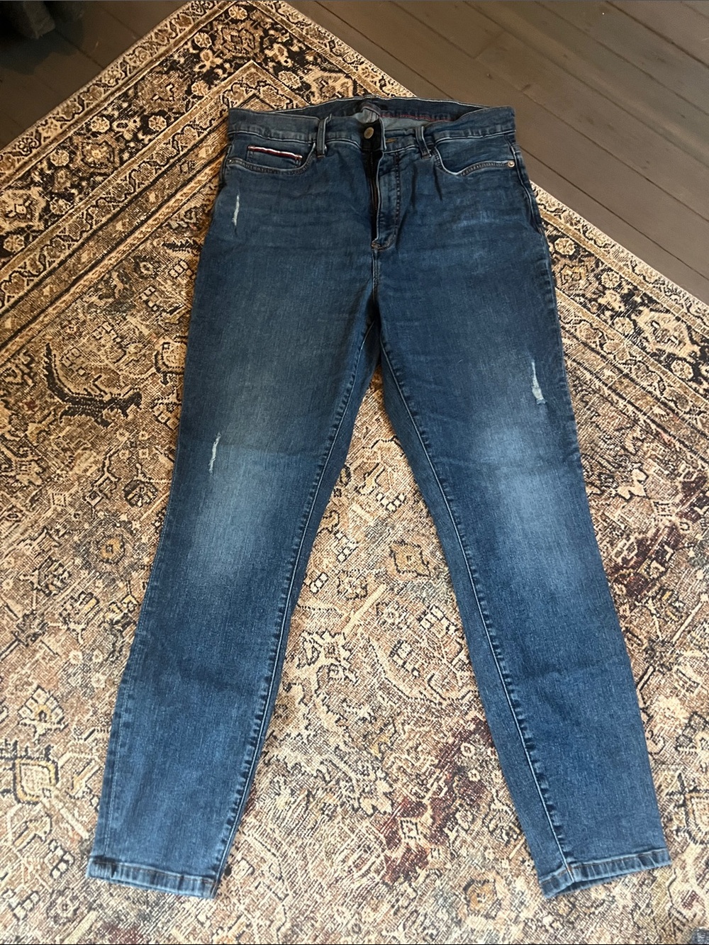 Tommy Hilfiger Women’s Dark Blue Slim Fit Jeans